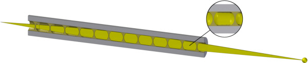 Mono capillary optics